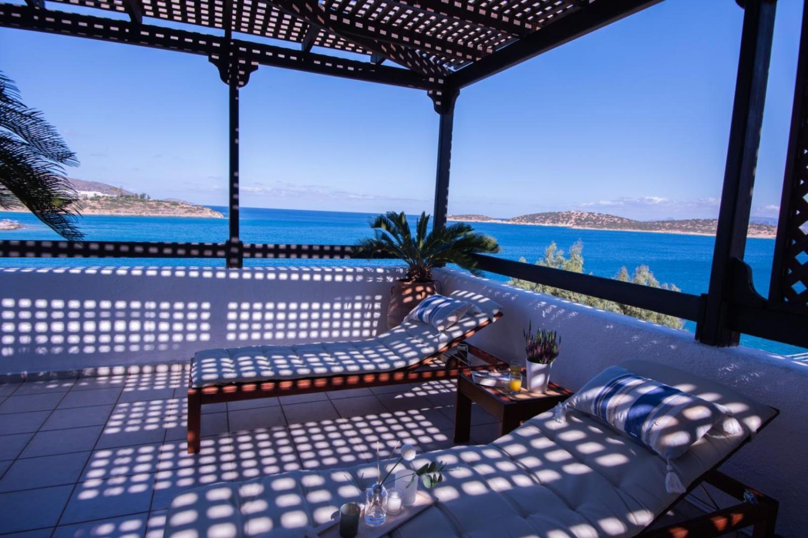 Horizon Central Apartment Amazing View Agios Nikolaos  Bagian luar foto
