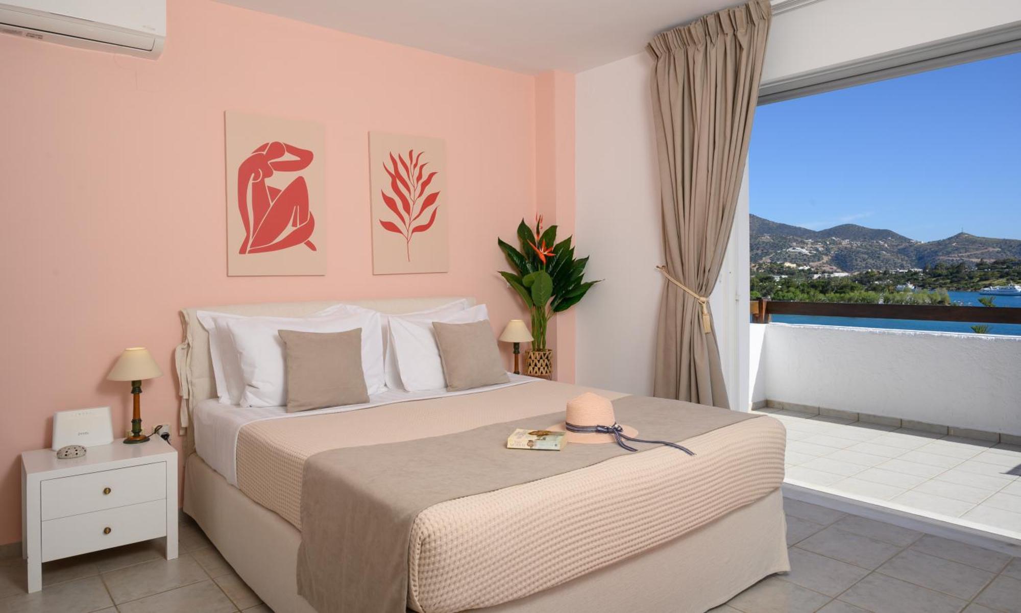 Horizon Central Apartment Amazing View Agios Nikolaos  Bagian luar foto