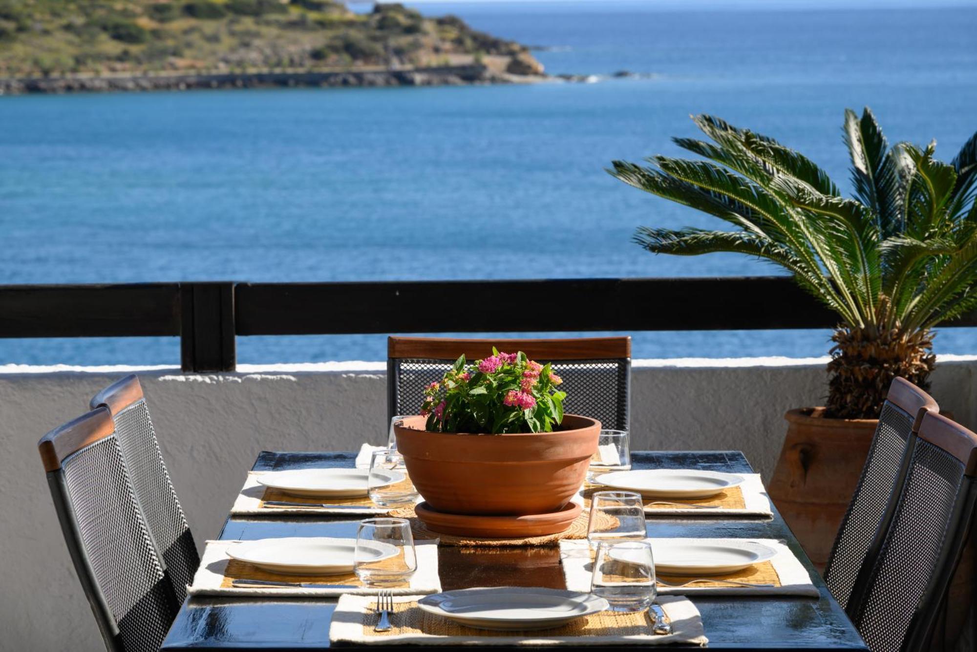 Horizon Central Apartment Amazing View Agios Nikolaos  Bagian luar foto