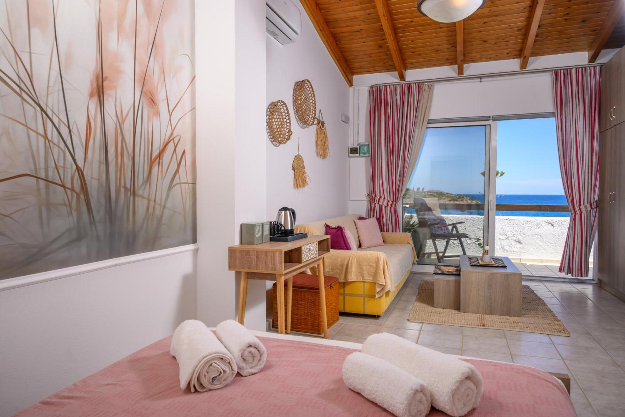 Horizon Central Apartment Amazing View Agios Nikolaos  Bagian luar foto